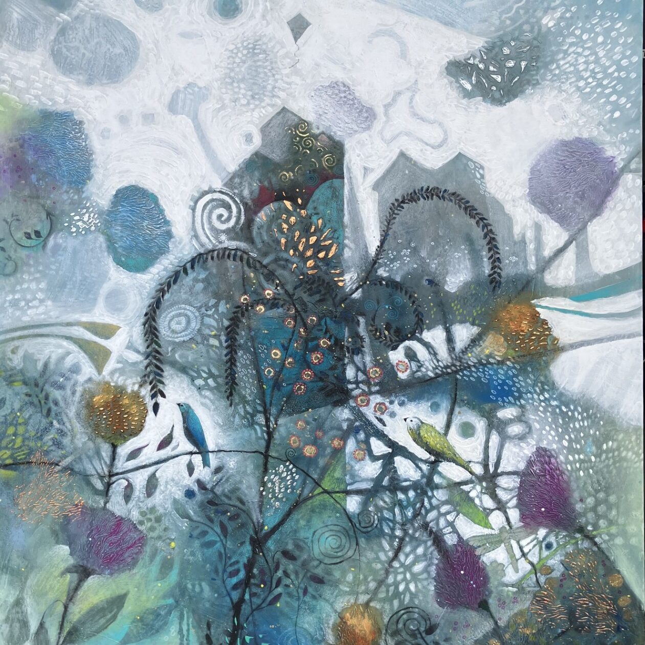 Bustos 36x48 Spirals